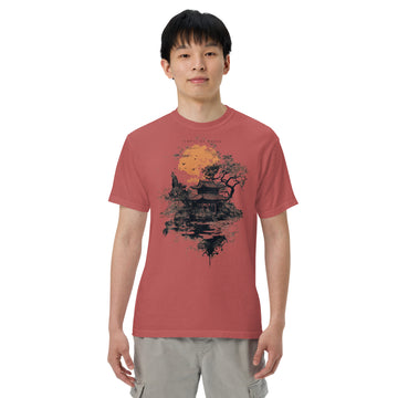 Floating Temple Heavyweight T-Shirt