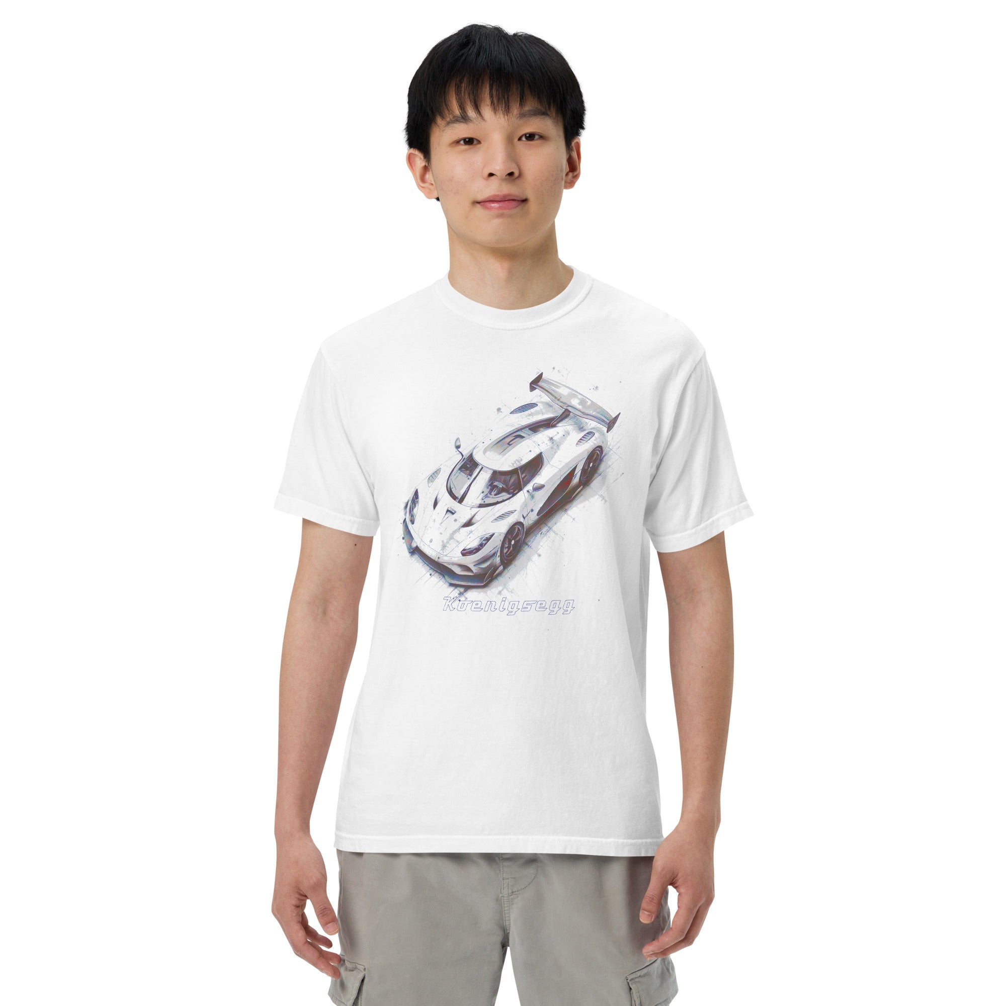 Koenigsegg Jesko Heavyweight T-Shirt